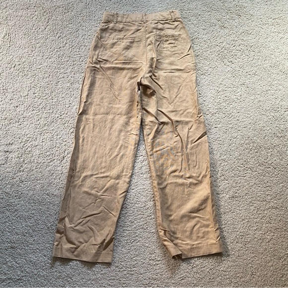 Aritzia Wilfred Effortless Pant in Sandy Beige Tan Size 6 - Picture 7 of 16